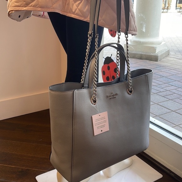 Kate Spade Infinite Large Triple Compartment Tote
COLOR:
Brushed Steel - Picture 12 of 16